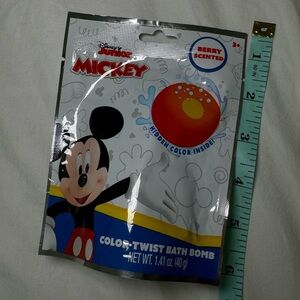 NWT - Disney Mickey Mouse Berry Bath Bomb *SEALED*NEW*